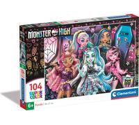 Clementoni Puzzle Enfant 6 Ans - Monster High, 104 Pièces, Fabriqué en Itali
