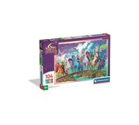 Clementoni Puzzle enfant Unicorn Academy – 104 pièces – 6 ans – 25091