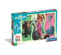 Clementoni Puzzle 104 pièces - Zootopie 2