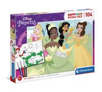 Clementoni Puzzle 104El Double Face Princesses. Princess 25714