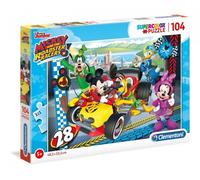 Clementoni Puzzle 104el Mickey Roadster Racers 27984 p6, prix par 1pc.