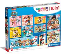 Clementoni puzzle 10en1 SuperKolor Paw Patrol 20270