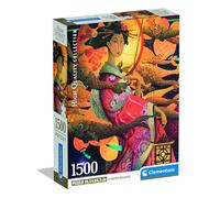 Clementoni - Puzzle 1500 Pièces Koinobori Dance - 14 Ans et + - Jeu de société scène Japonaise colorée - Idée Cadeau