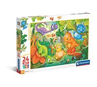Clementoni Puzzle 24 pièces Maxi - Dinos Happy Oasis