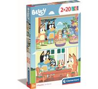Clementoni Puzzle 2x20el SuperColor Bluey 24807
