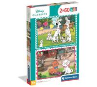 Clementoni Puzzle 2x60 pièces - Disney Classic
