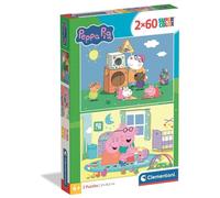 Clementoni Puzzle 2x60 pièces - Peppa Pig