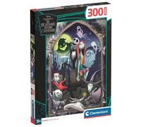 Clementoni Puzzle enfant Nightmare Before Christmas Walt Disney 300 pièces – fabriqué en Italie