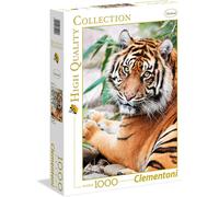 Clementoni Puzzle 39295 - Sumatran Tigre (1000 Pièces) Félin Animal Prédateur