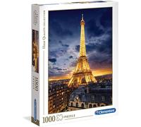 Clementoni Puzzle 39514 - la Tour Eiffel (1000 Pièces) Puzzle Paris Eifeltower