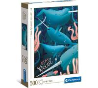 Clementoni Puzzle 500el Animaux fantastiques Narwale 35099