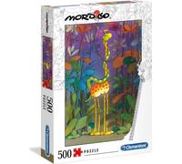 Clementoni - 35079 - Mordillo Puzzle - The Lover - 500 pièces, Puzzle pour Adulte
