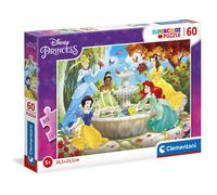CLEMENTONI Puzzle 60 pièces Disney Princesses - Pour enfants - Format boîte: 28.2x20.2x2.8cm