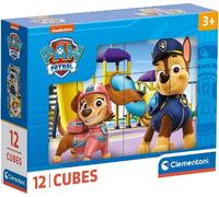 Clementoni | Puzzle à blocs 12 pièces | Paw Patrol