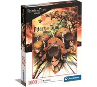 Puzzle 1000 pièces Clementoni L'attaque des Titans