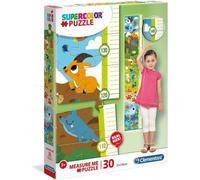 CLEMENTONI Puzzle au mètre Animaux 30 pièces