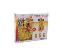 Clementoni puzzle avec kit Les Lion King104 pièces