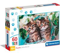 CLEMENTONI Puzzle Bébés jumeaux 60 pièces