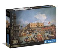 Clementoni | Puzzle Canaletto 1000 Pièces pour Adultes | Museum Collection | 70 x 50 cm | Poster Inclus | Activité Calme et Artistique | Éco-Conçu | Ideé Cadeau | Jeu de Societé | Concentration