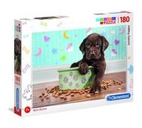Clementoni puzzle chiot supercolor puzzle 180 pièces Multicolore G