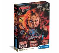 Clementoni Puzzle Compact 1000 pièces Chucky - Films d'horreur 37099