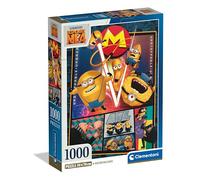 Clementoni | Puzzle Compact 1000 Pièces - Moi, Moche et Méchant 4 pour Enfants 10 Ans+ | Poster Inclus | Dimensions 70 x 50 cm | Puzzle Adulte Minions | Fabriqué en Italie | Matériaux Recyclés