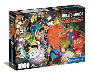 Clementoni Puzzle, Couleur 1000 Zerocalcare, One Size, 39797