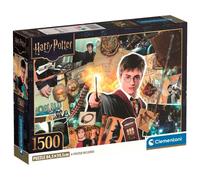 Clementoni – Puzzle 1500 pièces Harry Potter Compact Box – Fabriqué en Italie (31745)