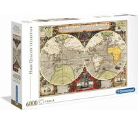 Clementoni Puzzle De Collection Haute Qualité Carte Nautique Antique 6000 Pièces