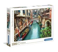 Clementoni - Puzzle 39458 Canal de Venise, 1000 pièces, Multicolore, dès 14 ans