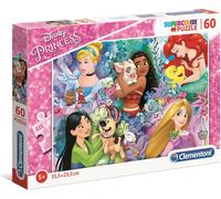 CLEMENTONI Puzzle des princesses Disney 60 pièces