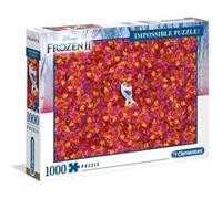 Clementoni - 39526 - La Reine des Neiges 2 - Jeu de Création et Logique pour Enfants - à Partir de 14 Ans et Plus - Puzzle du Film d'Animation - Puzzle Impossible - 1000 Pièces