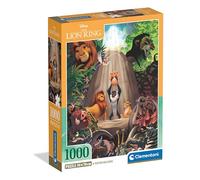 Clementoni Puzzle 1000 Pièces - Disney Le Roi Lion - Puzzle pour Adultes 14-99 Ans, Jeu de société - Fabriqué en Italie, 39902
