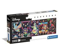 Clementoni - Puzzle Disney Panorama - Puzzle 1000 Pièces Panoramique - Personnage Disney - Jeu de Patience et de Réflexion - Format Portait - Image Net - Décoration 98 x 33 cm - Made in Italy - 39659