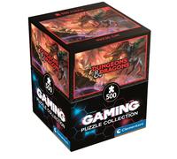 Clementoni Puzzle Cube 500 pièces Donjons & Dragons