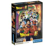 Clementoni – Puzzle Dragonball 1000 pièces – Anime, Affiche incluse – Fabriqué en Italie