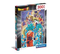 Clementoni | Puzzle Dragon Ball Super pour Enfants 9 Ans+ |Supercolor | 300 Pièces avec Goku Vegeta Freezer Krilin | Activité Éducative Observation et Motricité | Jeu Écologique sans Ecran