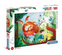 Puzzle Dragon & Cavalier 180 pièces - Clementoni G