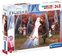 CLEMENTONI Puzzle du royaume des glaces 2, MAXI 24 pièces