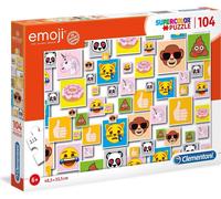 Clementoni Puzzle Emoji 104 pièces Multicolore G