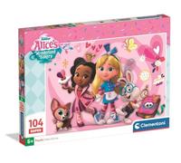 Clementoni - Puzzle Enfant 104 Pièces Alice Bakery Disney Walt Disney - Fabriqué en Italie, 25046