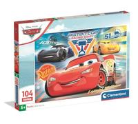 Clementoni - Puzzle Enfant 104 Pièces Cars Walt Disney - Fabriqué en Italie, 25047