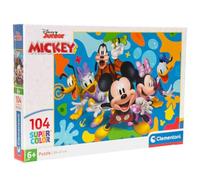 Clementoni - Puzzle Enfant 104 Pièces Disney Mickey and Friends Walt Disney - Fabriqué en Italie, 25053