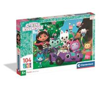 Clementoni - Puzzle Enfant 104 Pièces Gabby'S Dollhouse - Fabriqué en Italie, 25034