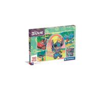 Puzzle Stitch 180 pièces Super, Pour enfants à partir de 3 ans, Thème dessins animés, CLEMENTONI