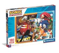 Clementoni - Puzzle Enfant 180 Pièces Sonic - Fabriqué en Italie, 29795