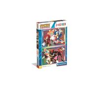 CLEMENTONI - 2x60 pièces - Sonic