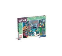 Puzzle Stitch 300 pièces Super, Pour enfants à partir de 3 ans, Thème dessins animés, CLEMENTONI