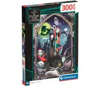 Clementoni - Puzzle Enfant 300 Pièces Nightmare Before Christmas Walt Disney - Fabriqué en Italie, 21743