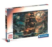 Clementoni - Puzzle Enfant 300 Pièces Pirates of The Haunted Seas - Fabriqué en Italie, 21738